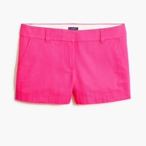 J. Crew Pink Bermuda Shorts Tailored Cotton Blend